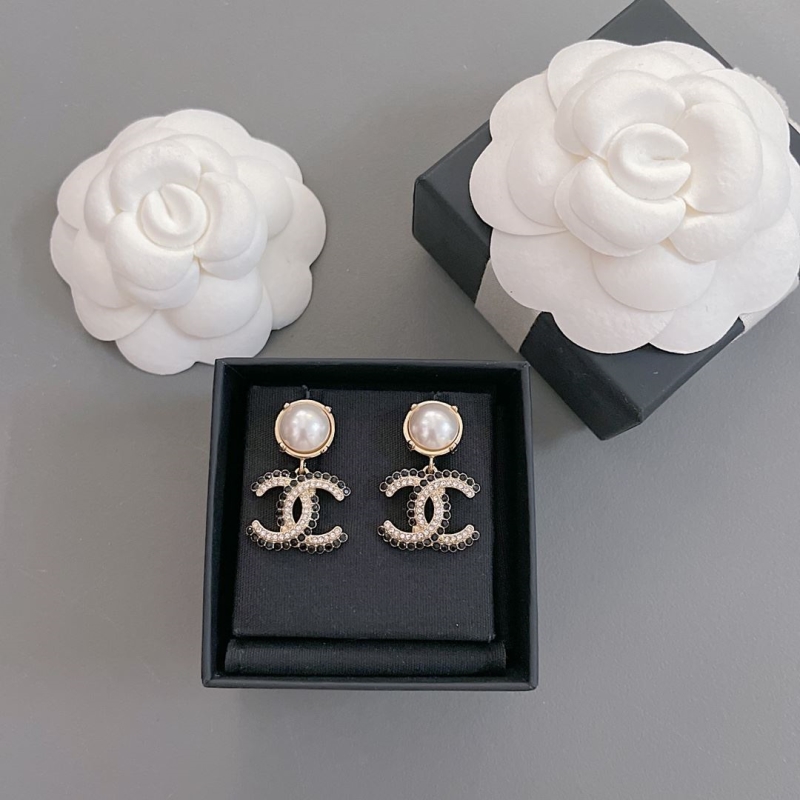 Ch*el earrings